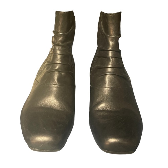 Earth Wickwire women’s black leather ankle boots size 9 D - Picture 5 of 9